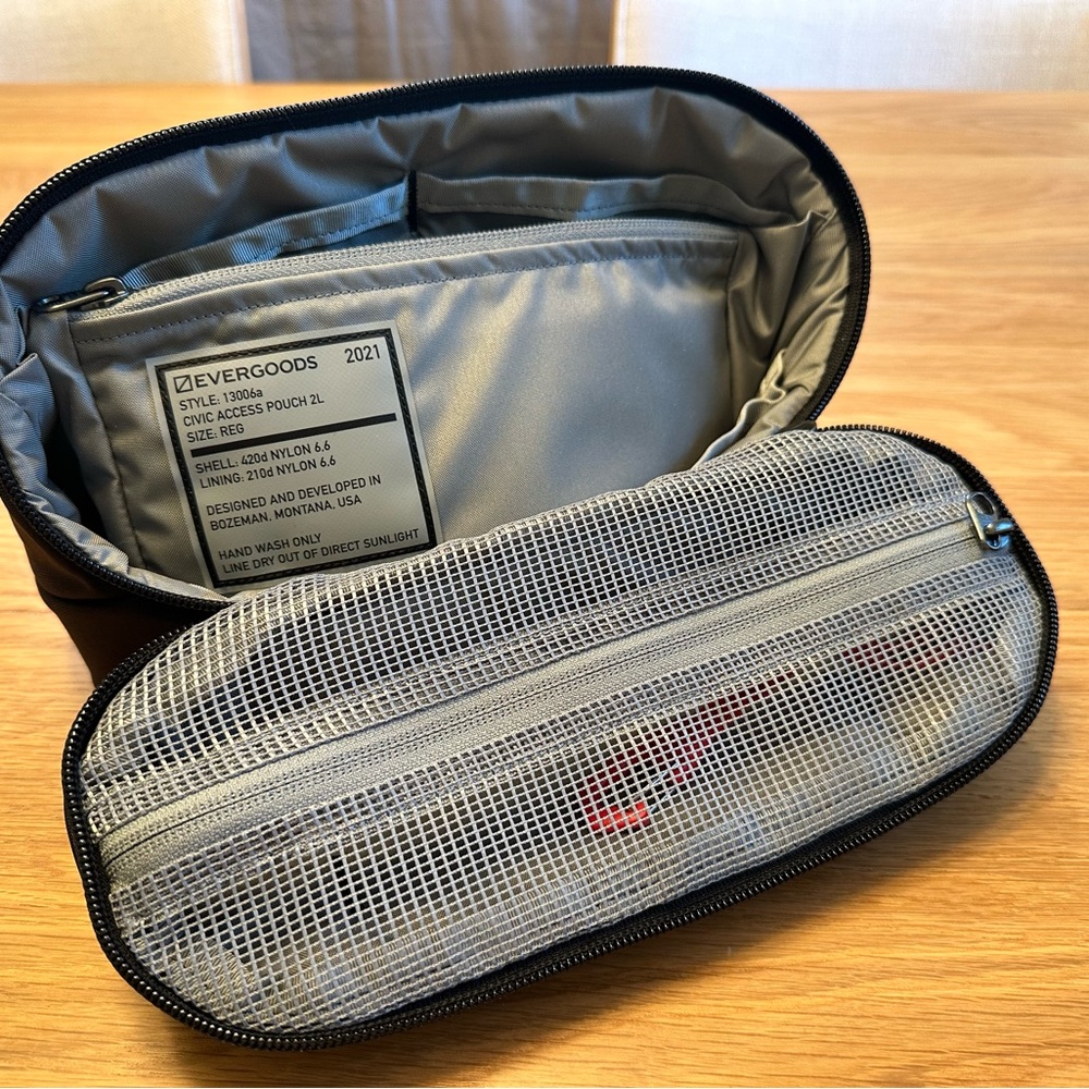 Evergoods Civic Access Pouch CAP 2L black 2021